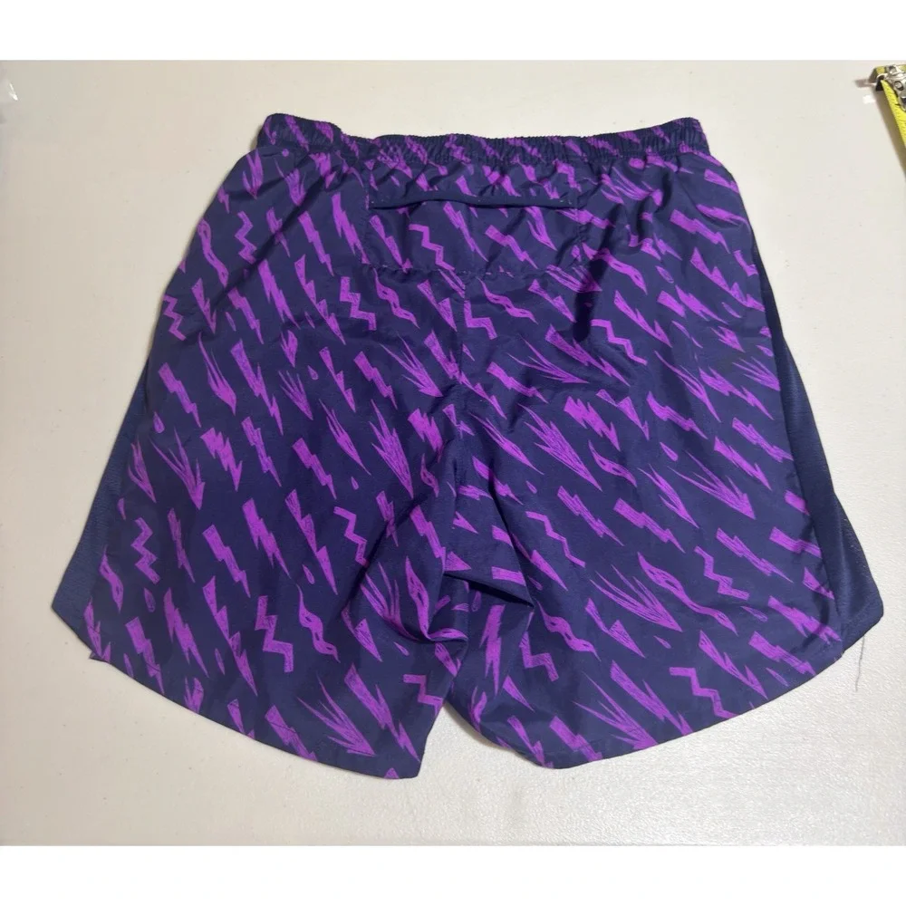 Nike Dri-FIT running shorts Men's Purple Abstract Athletic Small Regular